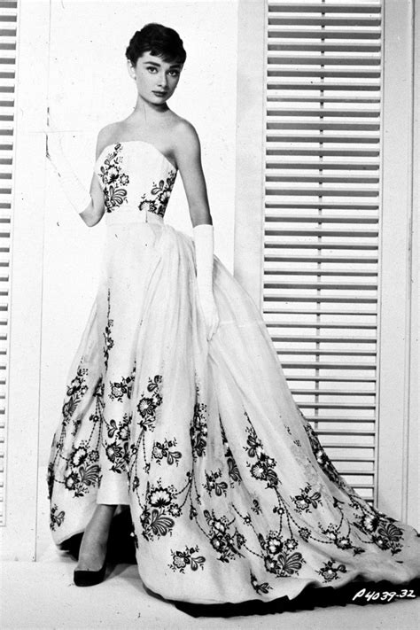 audrey hepburn sabrina dress givenchy|audrey hepburn 1954 oscar dress.